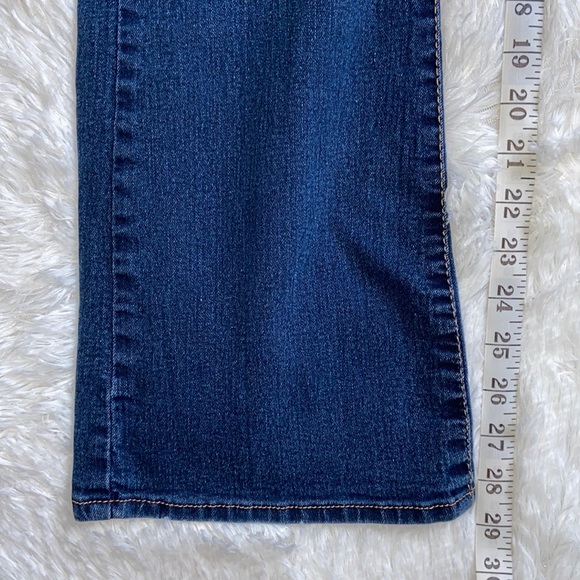 Signature By Levi Strauss Curvy Boot Cut Stretch Blue Jeans Size 10 - Picture 9 of 11